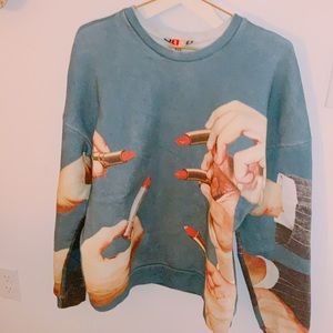 MSGMxToiletpaper Magazine sweatshirt